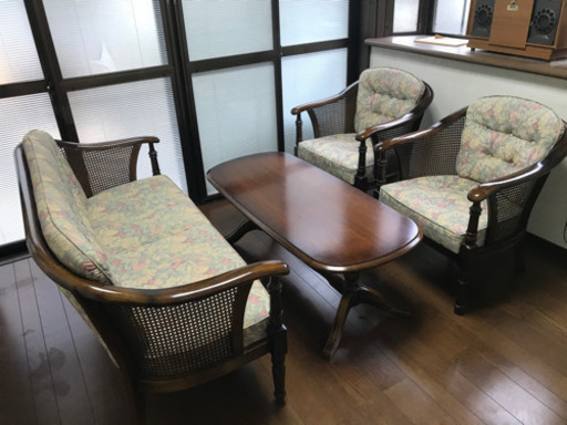 カリモク karimoku 応接セット ソファセット　レトロ　ヴィンテージ