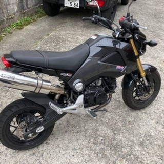 GROM125 取引先決定のため問い合わせ停止中の画像