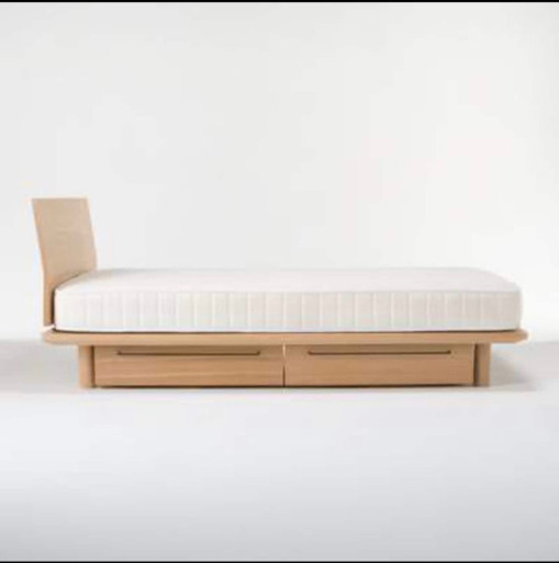 【無印良品】セミダブル ベッドフレーム 美品 価格交渉可