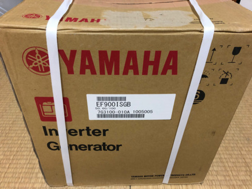 新品 ガス方式　YAMAHA ヤマハ インバータ発電機　EF900iSGB