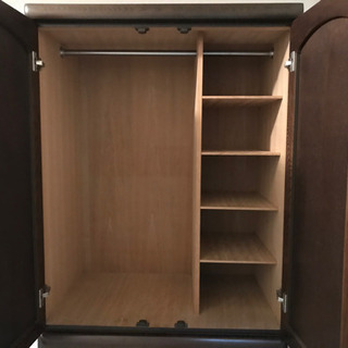 ★無料★引取限定★タンス 幅90 茶色の画像