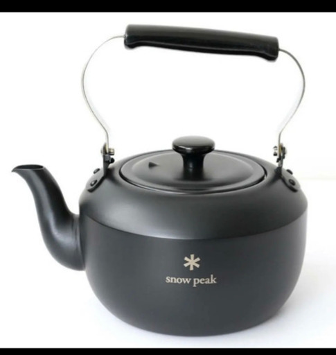 スノーピーク 非売品　ラウンドケトル　マットブラック　ポイントギフト限定