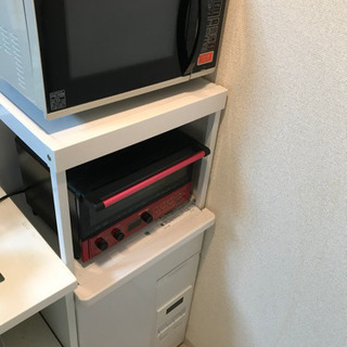 【あげます】エムケー精工 SK-311W レンジ台 ファインキッチンの画像