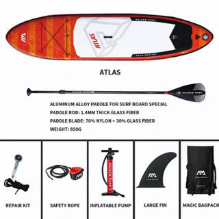 オリジナル保証付】インフレータブル SUP アトラス サップ サーフィン