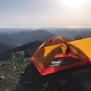 キャンプ、登山、渓流釣り