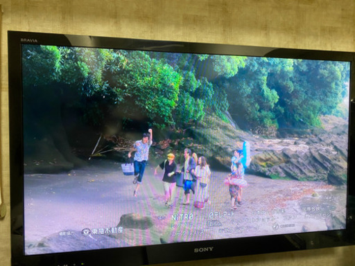 【引渡完了】※更新※SONYの40型液晶テレビとブルーレイディスクレコーダー