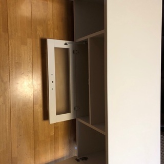 激安500円白色テレビ台の画像