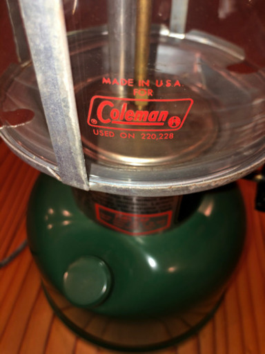 Coleman 未使用未点火コールマン ビンテージ ランタン　220K