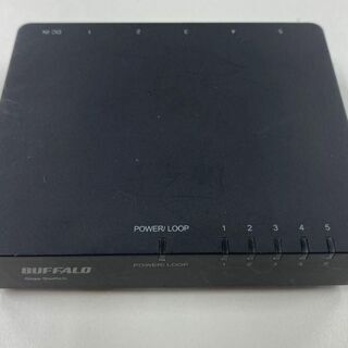 BUFFALO ギガスイッチングハブ5PORT　値引き交渉可能！の画像