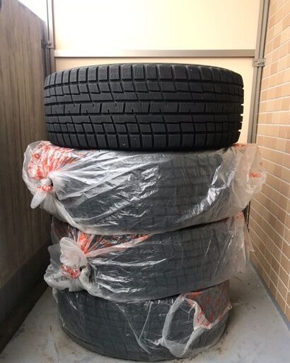 中古　215/45R17　スタッドレスタイヤホイール付き　4本セット