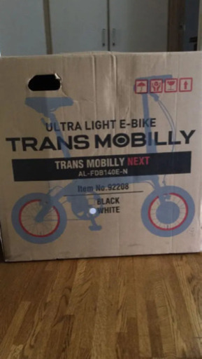 トランスモバイリー　折りたたみ　電動　自転車　新品