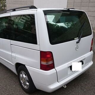 この車のわかる方　キッチンカーベースにケータリングに直して使ってください。検査3年11月　ベンツＶ２３０　車両交換可の画像