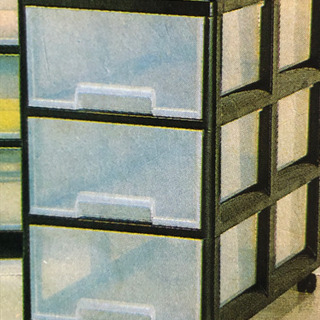 (商談中)衣装ケース　整理棚の画像