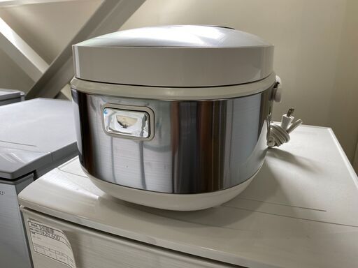 炊飯器 大栄 DT-NSH1811-B 8合炊き 2018年製 シルバー 中古品