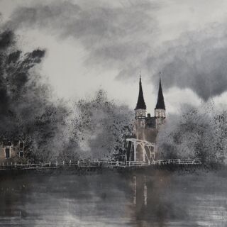 超初心者、初めての方向け「水墨画の基礎」を学ぶの画像