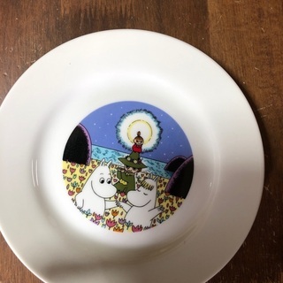 ムーミンお皿の画像