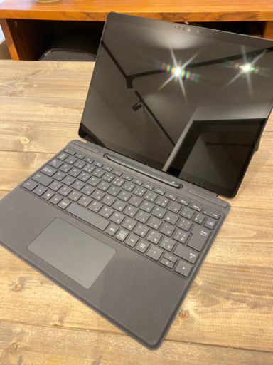 surface ProⅩ スリムペン付Signatureキーボード付
