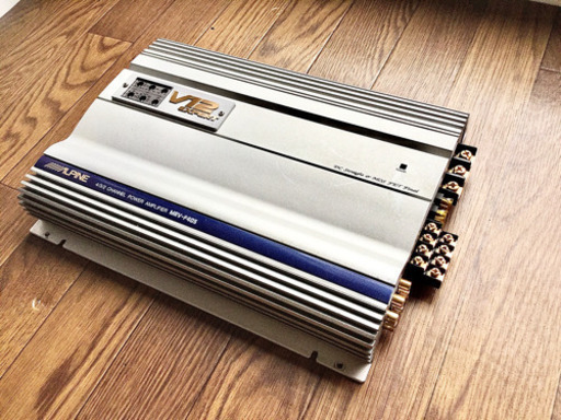 アルパイン　アンプ　MRV-405  V12  動作品‼️ 本日取外し‼️