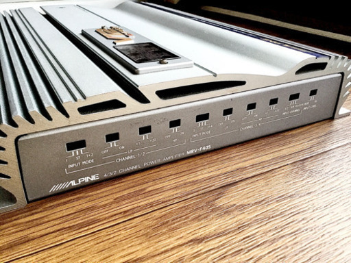 アルパイン　アンプ　MRV-405  V12  動作品‼️ 本日取外し‼️