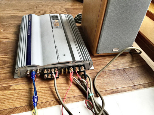 アルパイン　アンプ　MRV-405  V12  動作品‼️ 本日取外し‼️
