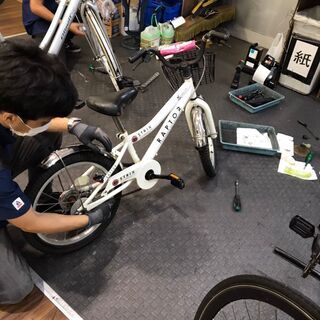 子供用　18インチ　自転車の画像