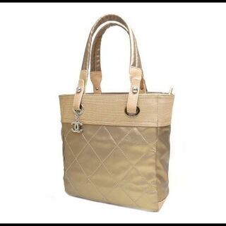 良品 CHANEL シャネル パリビアリッツ トートPM A34...