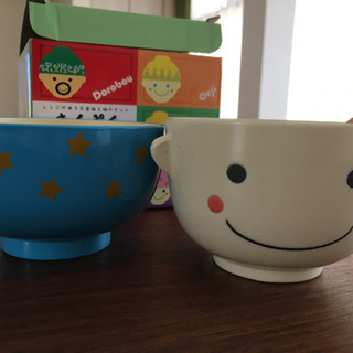 お子さま用　おちゃわん&汁わんセットの画像