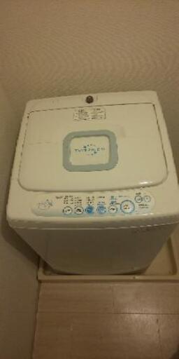 東芝 洗濯機 4.2kg 扉ロック風乾燥付