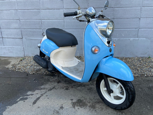 ☆ビーノ低燃費4スト☆走行少^ ^パーツ新品交換で快調です！50cc原付スクーター☆