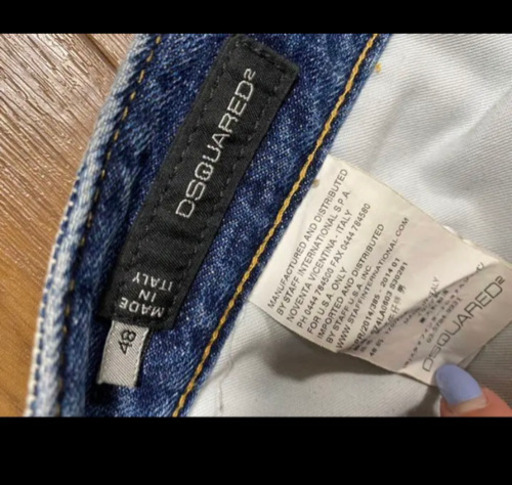 メンズ　Dsquared2 ダメージジーンズ　最終値下げです！！