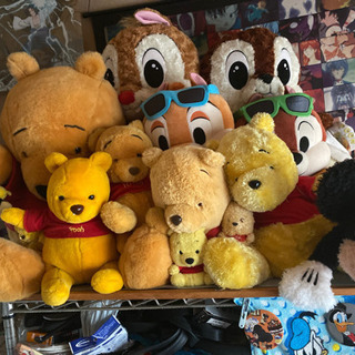 ぬいぐるみ各種の画像