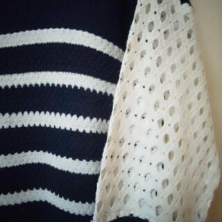  Hushush  　薄手のサマーセーター ( L )の画像
