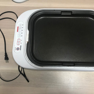 【お譲り先決定しました】ホットプレート　象印製