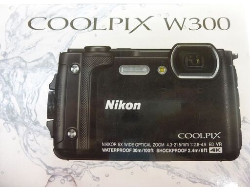 展示未使用品 NIKON COOLPIX W300 ニコン クールピクス コンパクトデジタルカメラ デジカメ ☆ PayPay(ペイペ