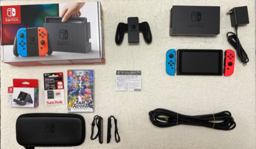 （美品）Nintendo Switch &スマッシュブラザーズ他