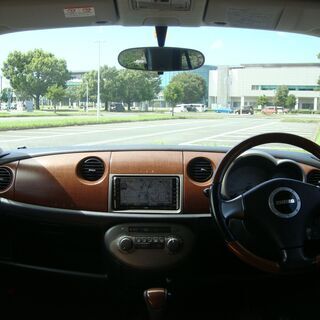 自社ローン★保証人無★全国対応★ダイハツ　ミラジーノ　プレミアムX★おしゃれなブルー★HDDナビ★キーレスキー★の画像