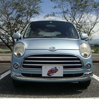 自社ローン★保証人無★全国対応★ダイハツ　ミラジーノ　プレミアムX★おしゃれなブルー★HDDナビ★キーレスキー★の画像