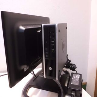 Win10】HP compaq Elite 8300 Core i3-3220 メモリ4GB モニターセット