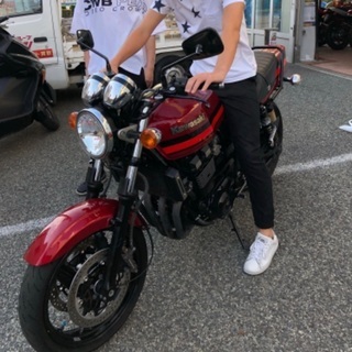 ZRXⅡ400cc カスタム無 綺麗ですの画像