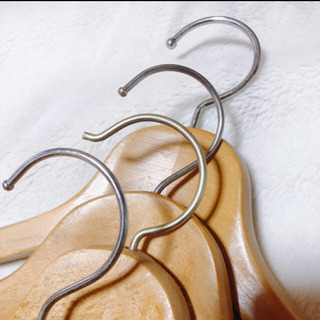 木製ハンガー　ウッドハンガーの画像