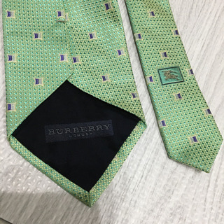 【オシャレ】バーバリーネクタイ 緑の画像