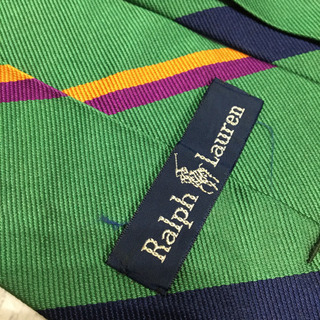 【オシャレ】緑　Ralph Lauren ラルフローレン ネクタイ　の画像