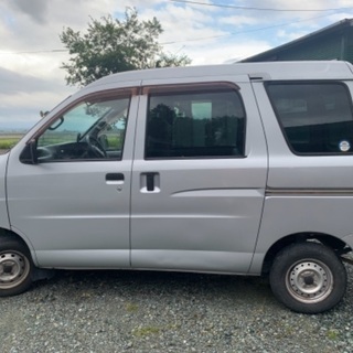 ハイゼットカーゴ！車検付！早いもの勝ちです＾＾荷台の長さは170cm！車中泊も余裕で可能です＾＾の画像