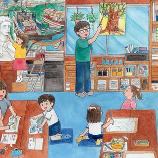神戸市西区 明石市 絵画教室・工作教室 みんなのアトリエの画像