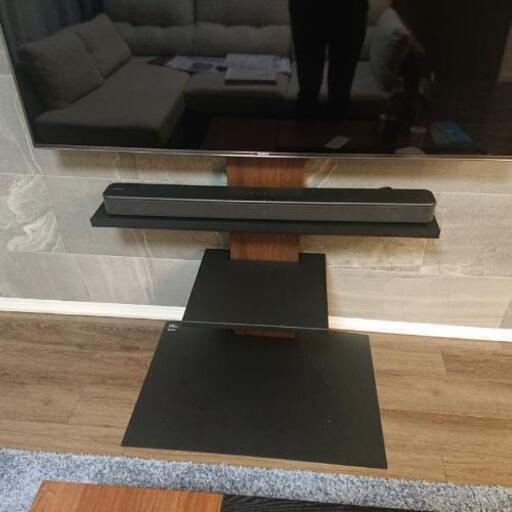 【一旦受付終了します】WALL TV  STAND Ｖ３ high type(ウォール テレビ スタンド ３) +  SONY サウンドバー付き