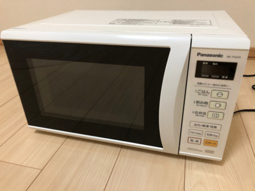 Panasonic製　電子レンジ　取扱説明書付き