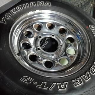 ジムニー用　ジオランダーAT メッキホイール