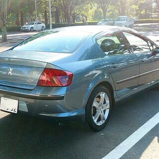 ★車検付★プジョー407★3.0/V6 エグゼクティブ★黒革シート/パワーシート/純正HDDナビ/アルミ/ETCなどの画像