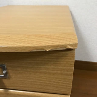 キャスター付き、引き出し収納の画像
