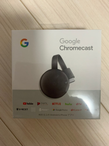 Chromecast GA00439JP 2018年10月発売最新モデル